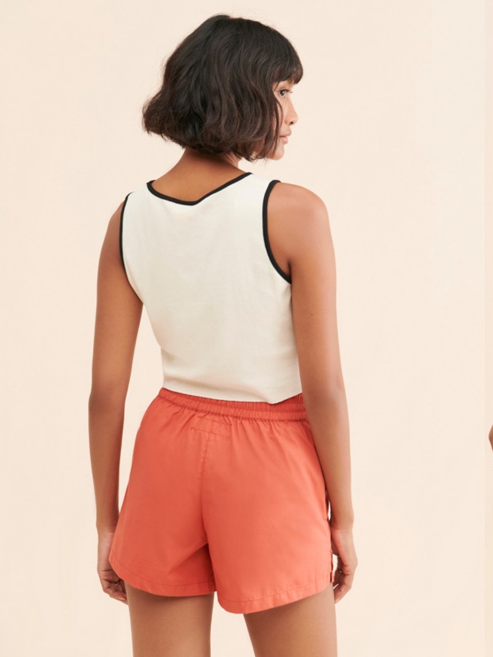 NWT Rationalle Riba Poplin Drawstring Shorts - Picture 3 of 5